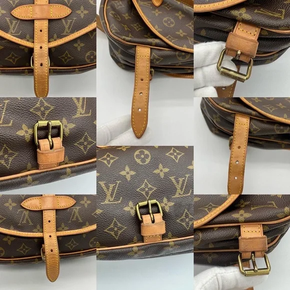 ❌SOLD❌Authentic Louis Vuitton monogram Saumur 30 - Picture 14 of 17